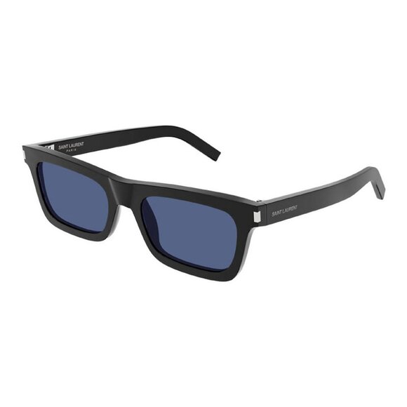 NEW SL461 BETTY 009 SAINT LAURENT SUNGLASSES SQUARE BLACK WOMEN EYEWEAR - Picture 1 of 4